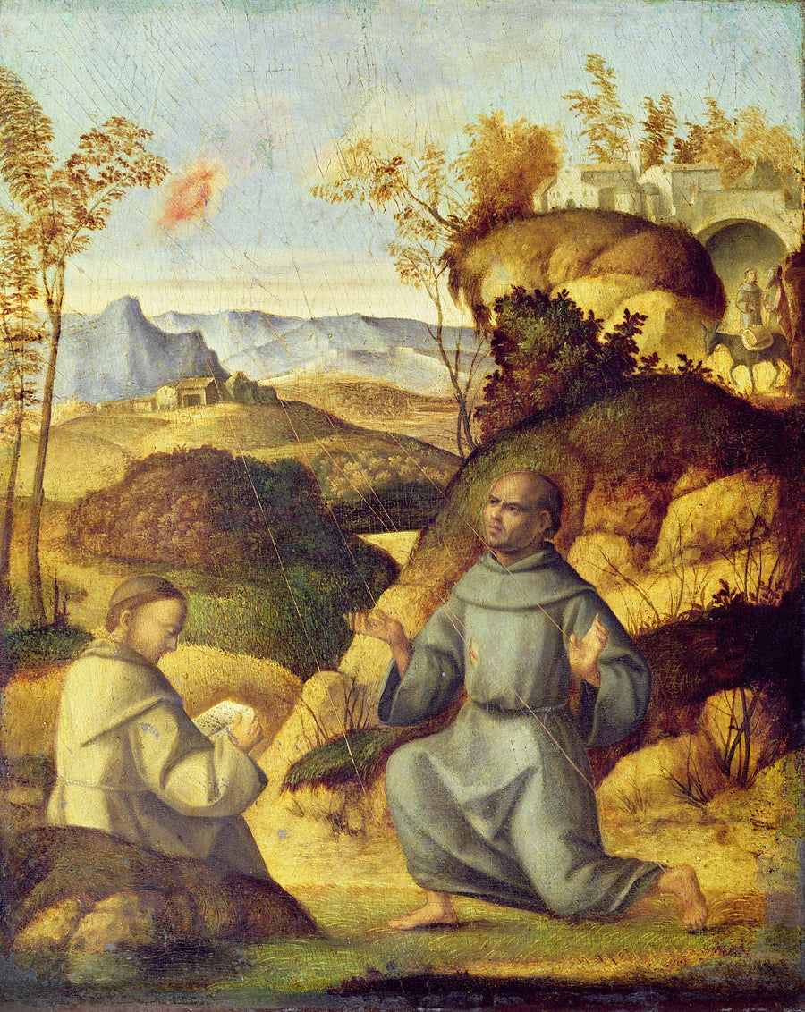 Święty Franciszek otrzymujący stygmaty - Cima da Conegliano
