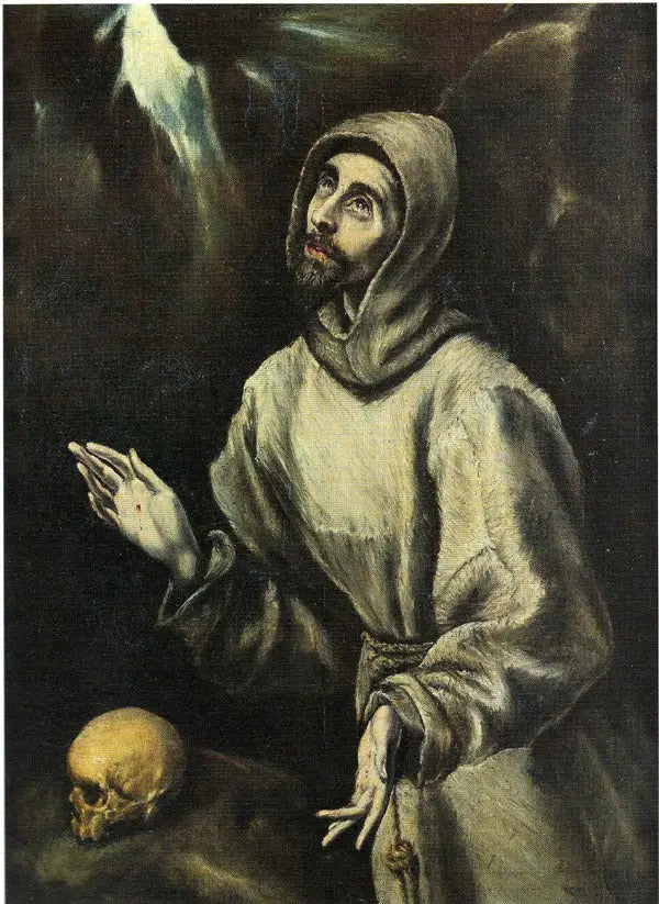 Święty Franciszek otrzymujący stygmaty - El Greco