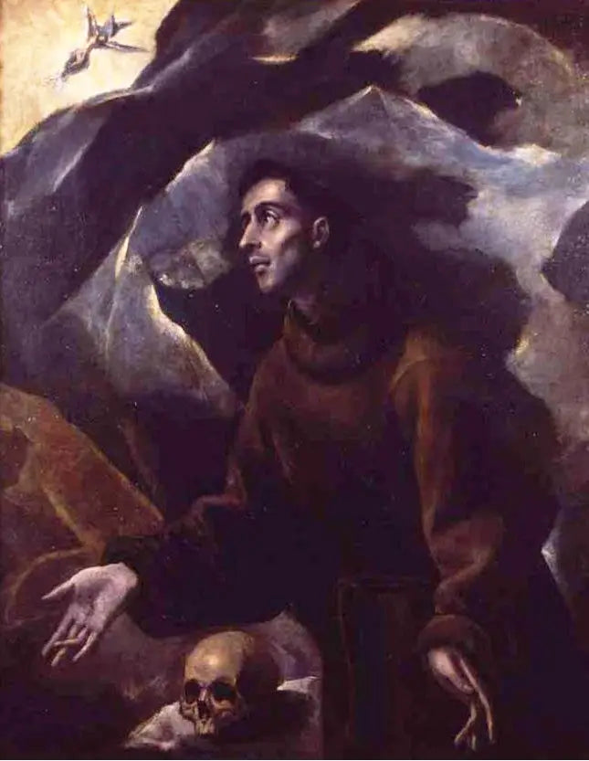 Święty Franciszek otrzymujący stygmaty - El Greco