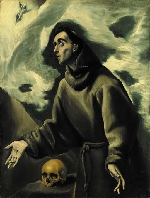 Święty Franciszek otrzymujący stygmaty - El Greco