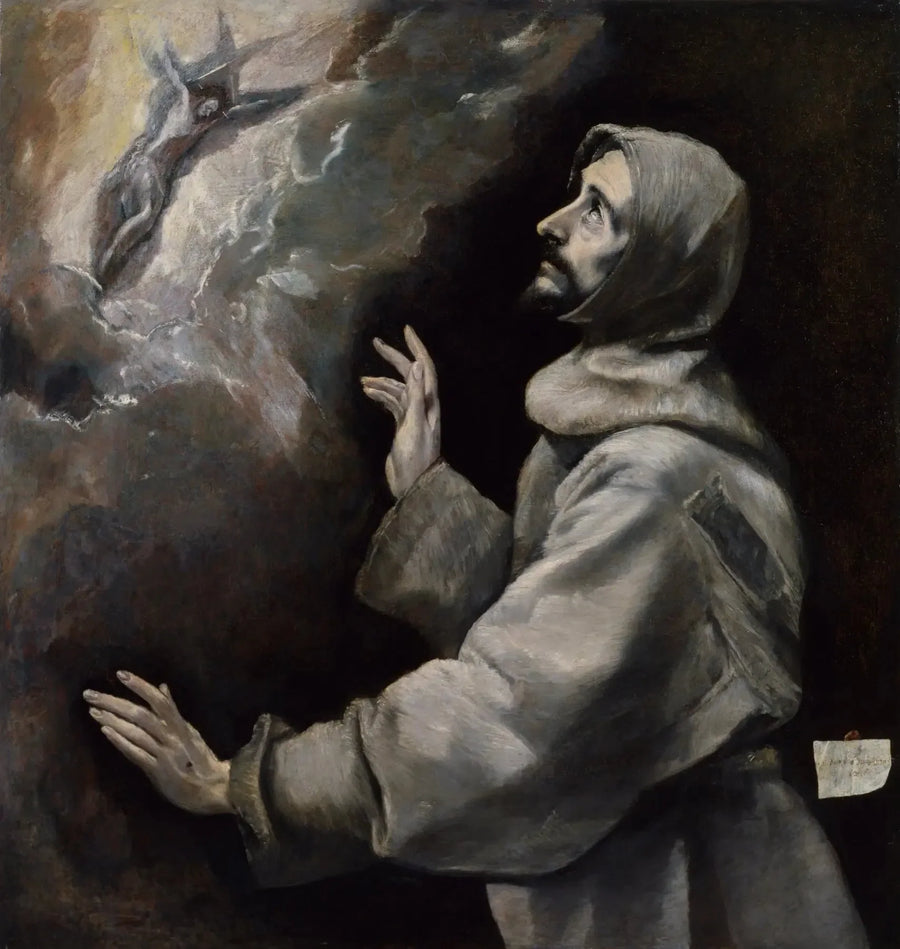 Święty Franciszek otrzymujący stygmaty - El Greco