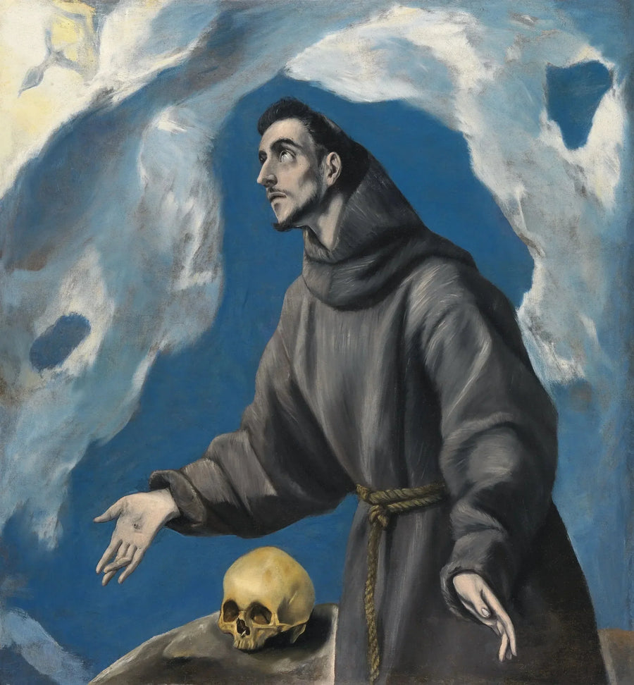 Święty Franciszek otrzymujący stygmaty - El Greco