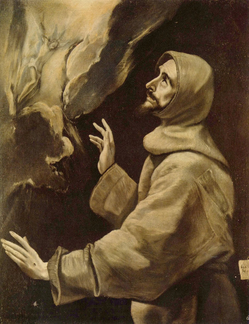 Święty Franciszek otrzymujący stygmaty - El Greco