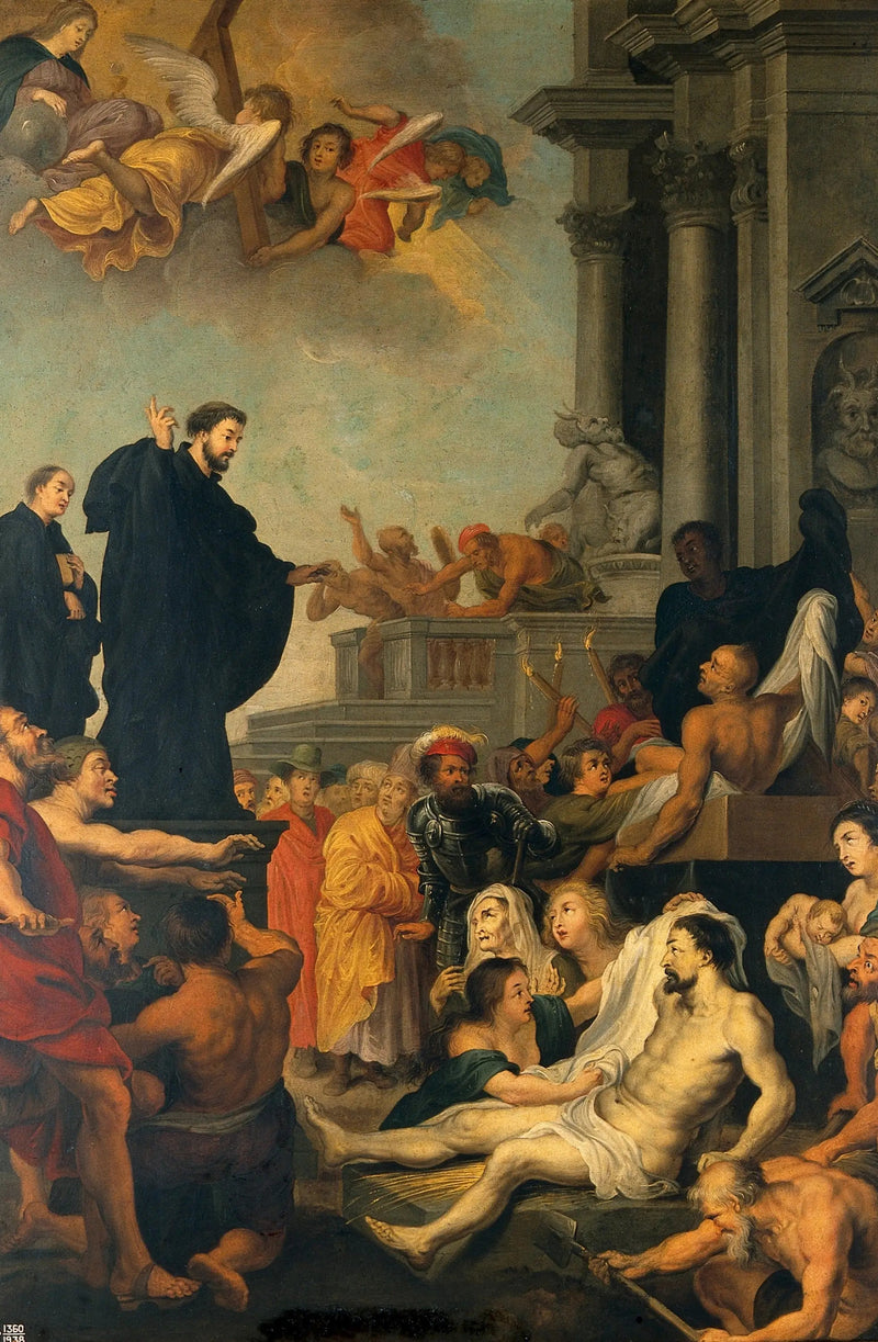 Kazanie i uzdrowienie św. Franciszka Ksawerego - Peter Paul Rubens