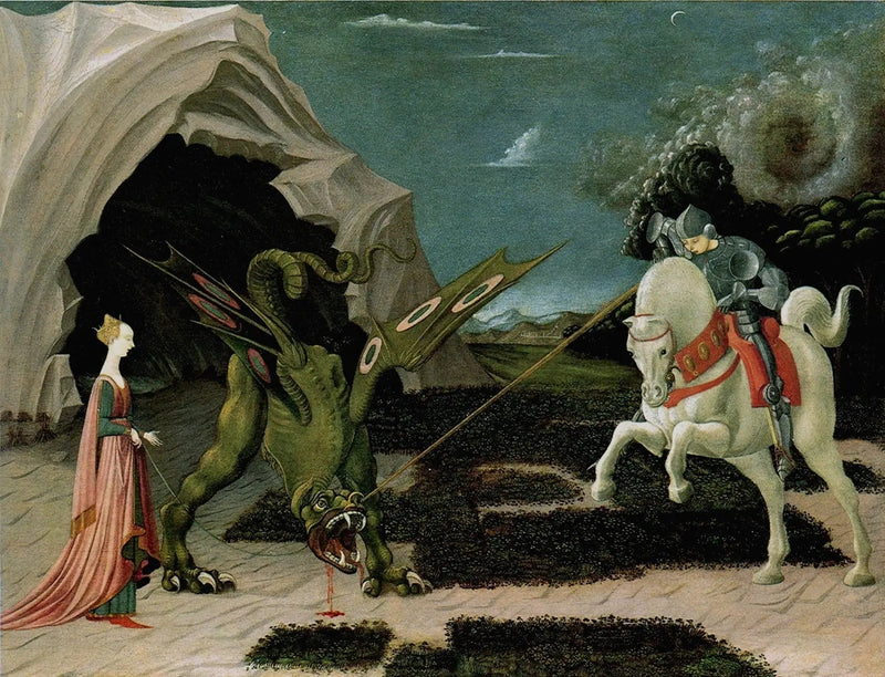 Święty Jerzy i smok - Paolo Uccello