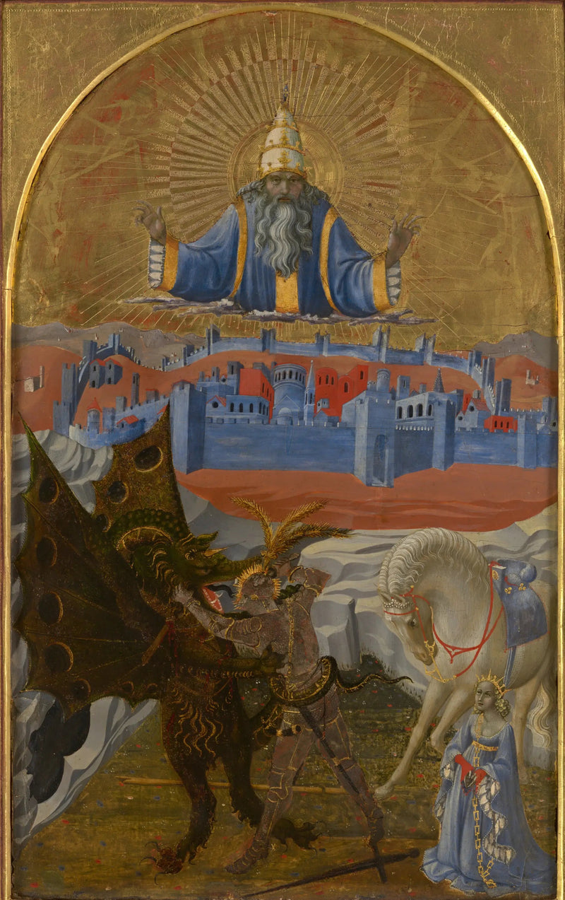 Święty Jerzy i smok - Paolo Uccello