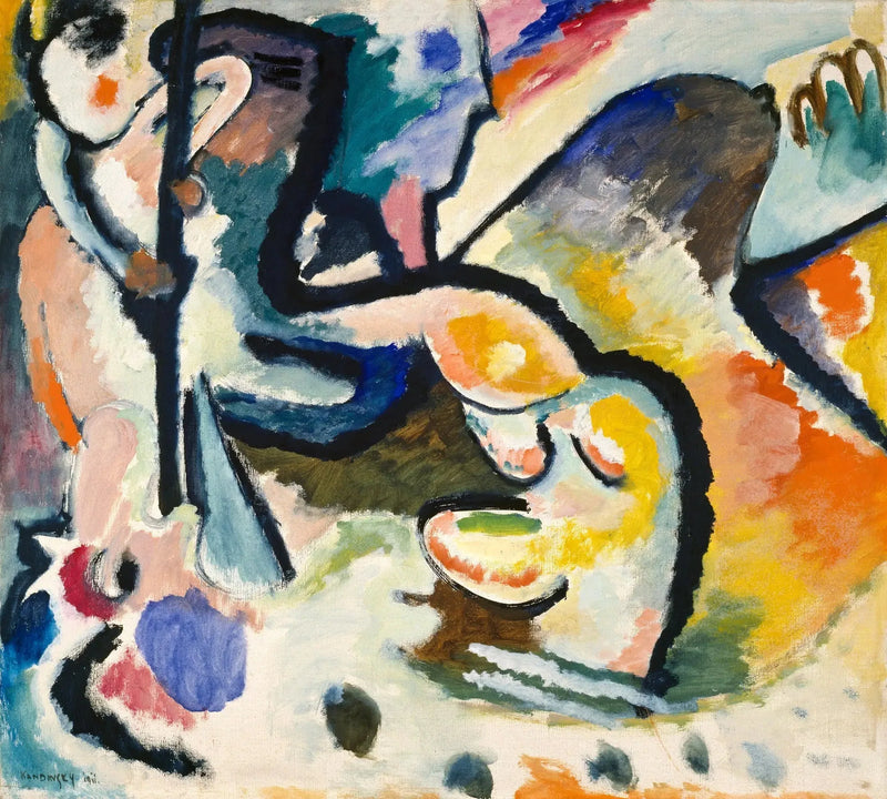 Święty Jerzy III - Wasilij Kandinsky