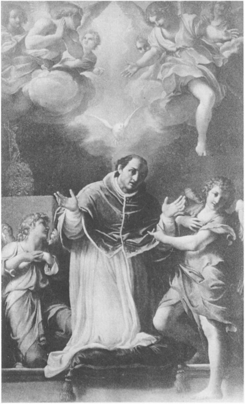 Święty Grzegorz w modlitwie - Annibale Carracci