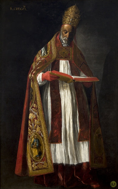 Saint Grégoire - Francisco de Zurbarán