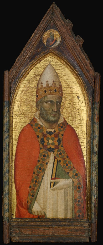 Święty Grzegorz Wielki (w szczytowym momencie: prorok) - Bernardo Daddi