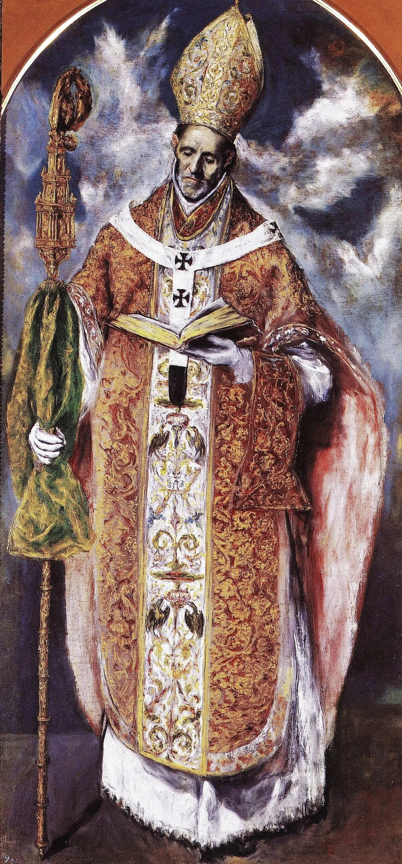 Święty Ildefons z Toledo - El Greco