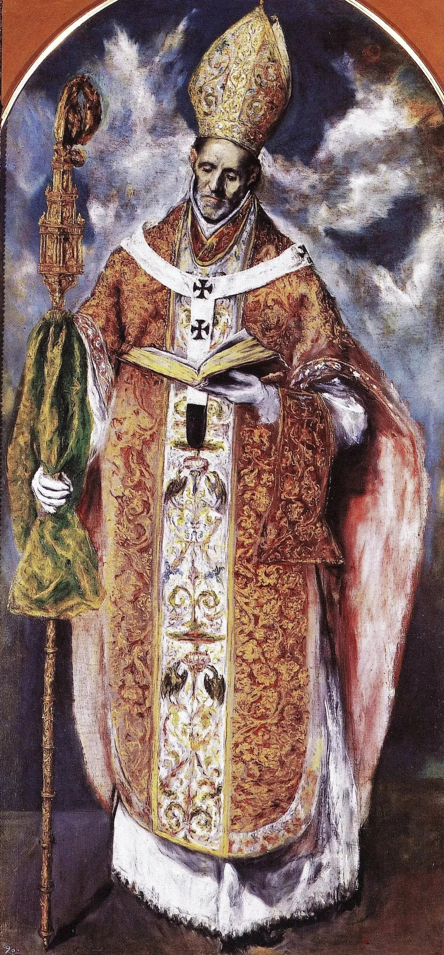 Święty Ildefons z Toledo - El Greco