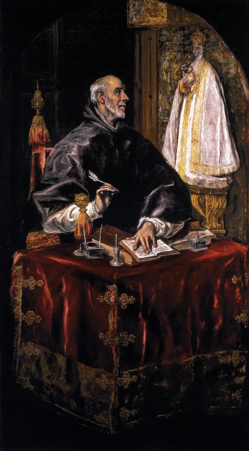 Święty Ildefons - El Greco