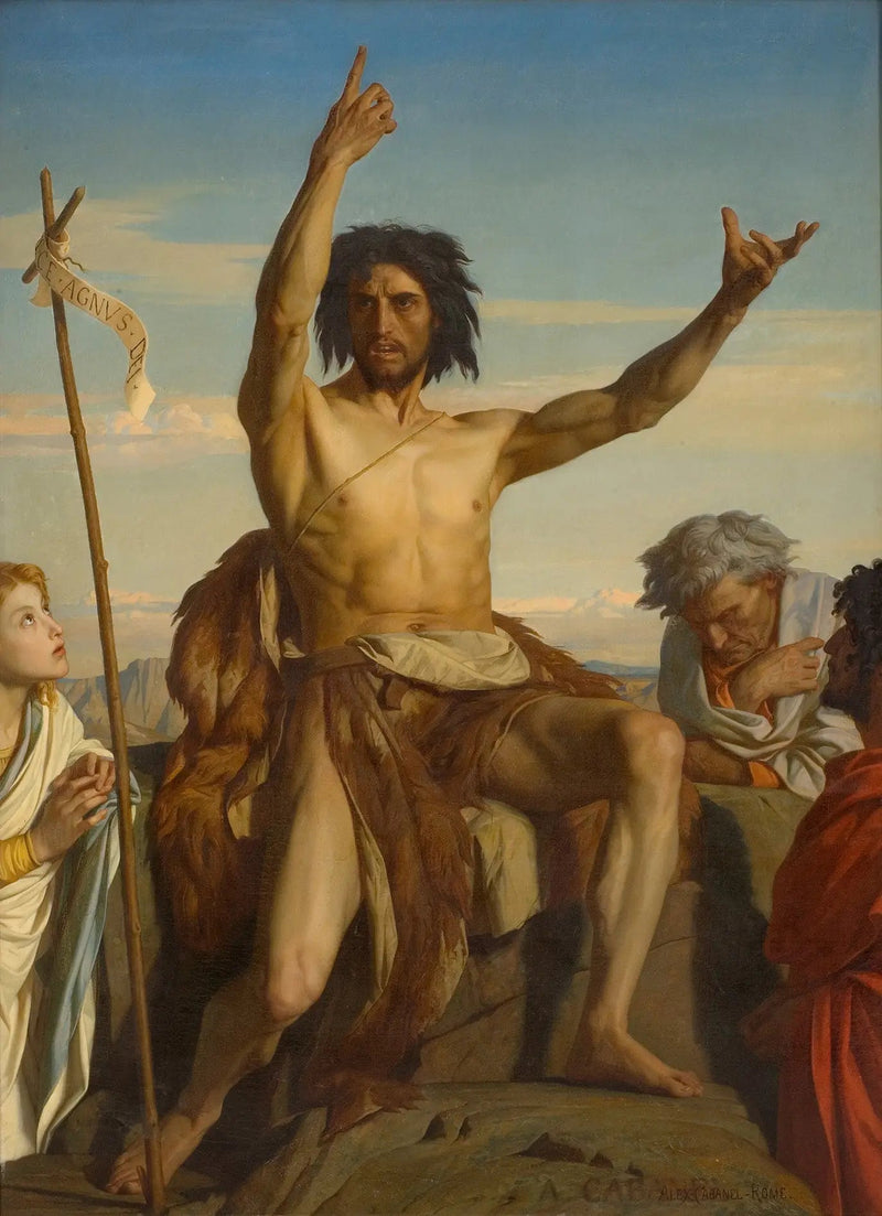 Święty Jan Chrzciciel - Alexandre Cabanel
