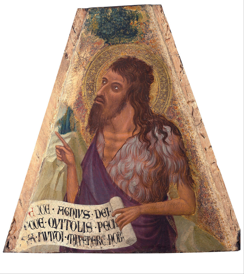 Święty Jan Chrzciciel - Ambrogio Lorenzetti