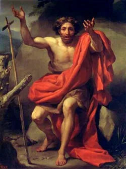 Święty Jan Chrzciciel na pustyni - Anton Raphael Mengs