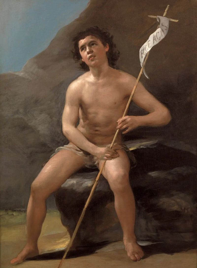 Święty Jan Chrzciciel na pustyni - Francisco de Goya