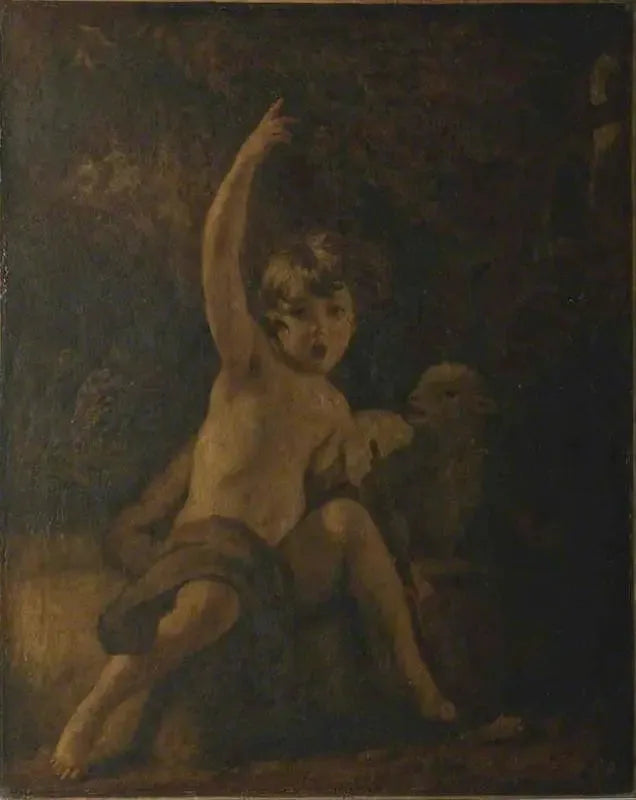 Święty Jan Chrzciciel na pustyni - Joshua Reynolds