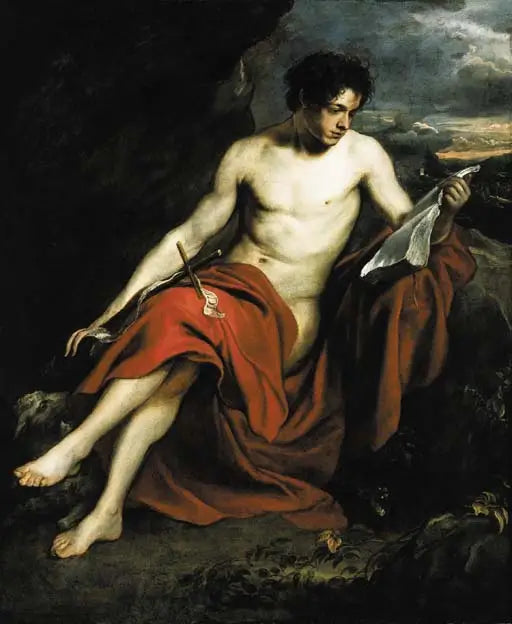 Święty Jan Chrzciciel na pustyni - Antoine van Dyck