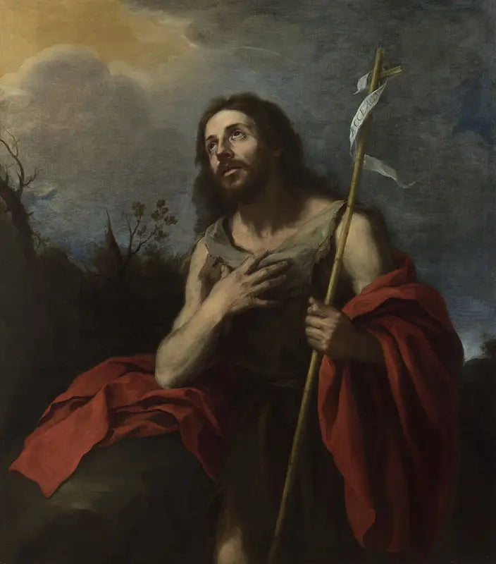 Święty Jan Chrzciciel na pustyni - Bartolomé Esteban Murillo