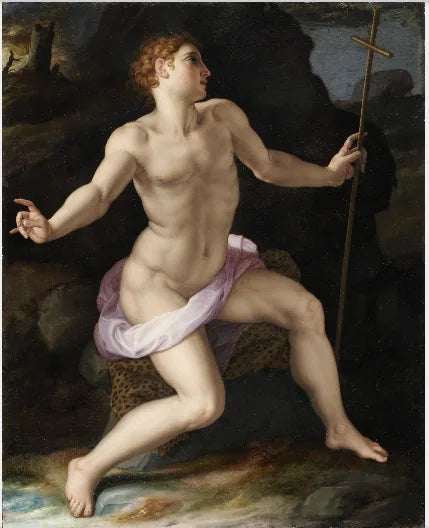 Święty Jan Chrzciciel na pustyni - Bronzino