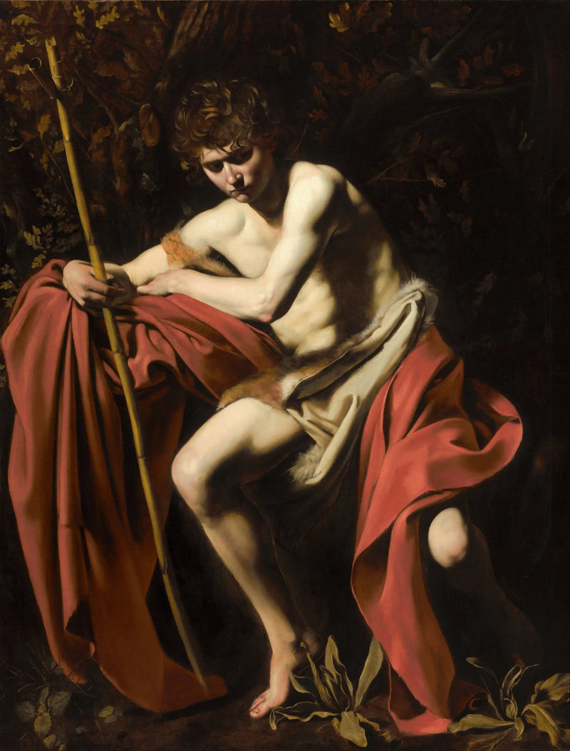 Święty Jan Chrzciciel na pustyni - Caravaggio