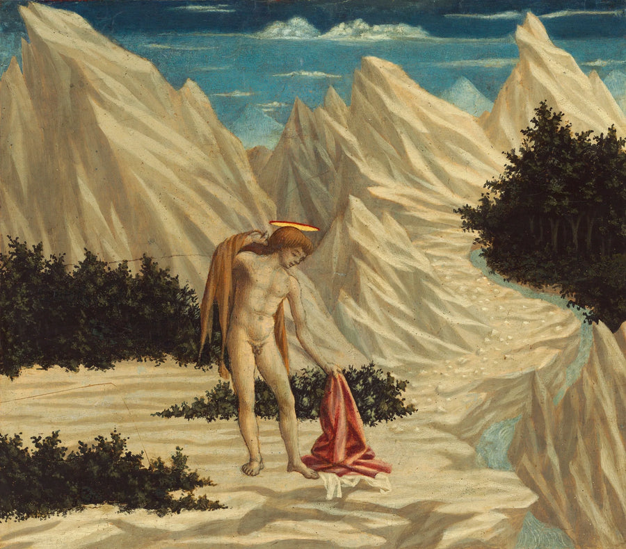Święty Jan Chrzciciel na pustyni - Domenico Veneziano