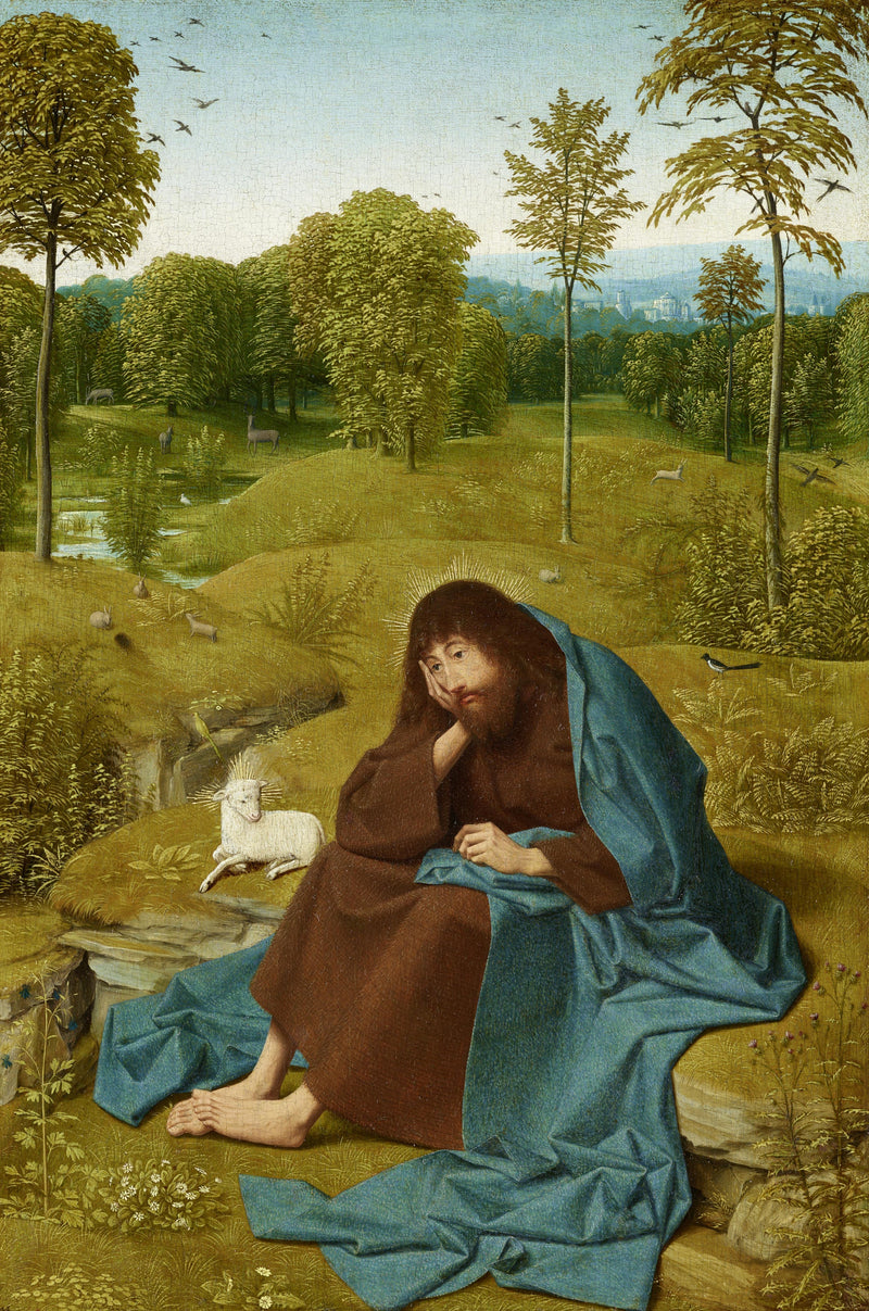 Święty Jan Chrzciciel na pustyni - Geertgen tot Sint Jans