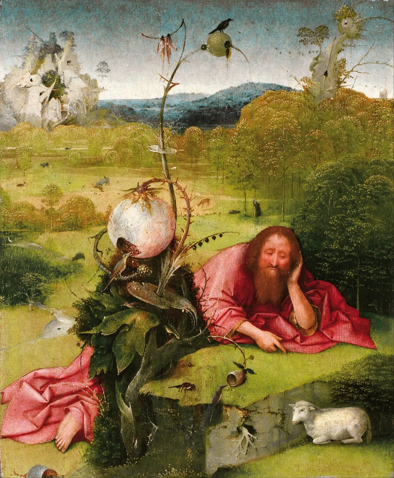 Święty Jan Chrzciciel na pustyni - Hieronymus Bosch