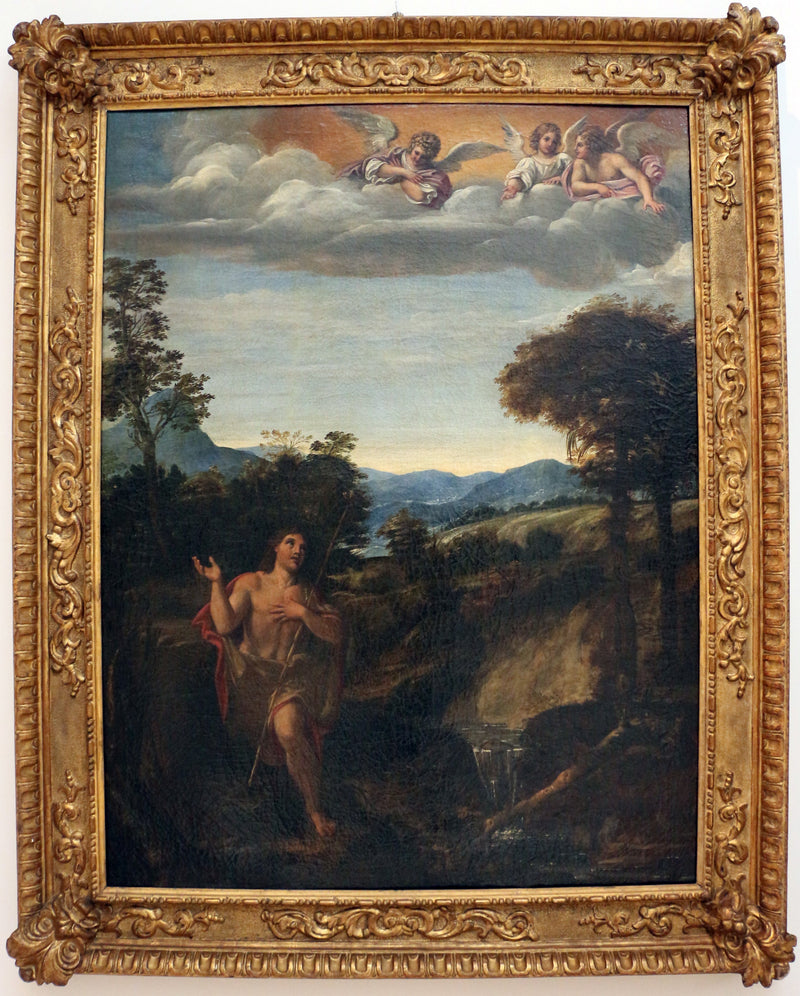 Święty Jan Chrzciciel w krajobrazie - Annibale Carracci