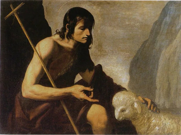 Święty Jan Chrzciciel - Francisco de Zurbarán