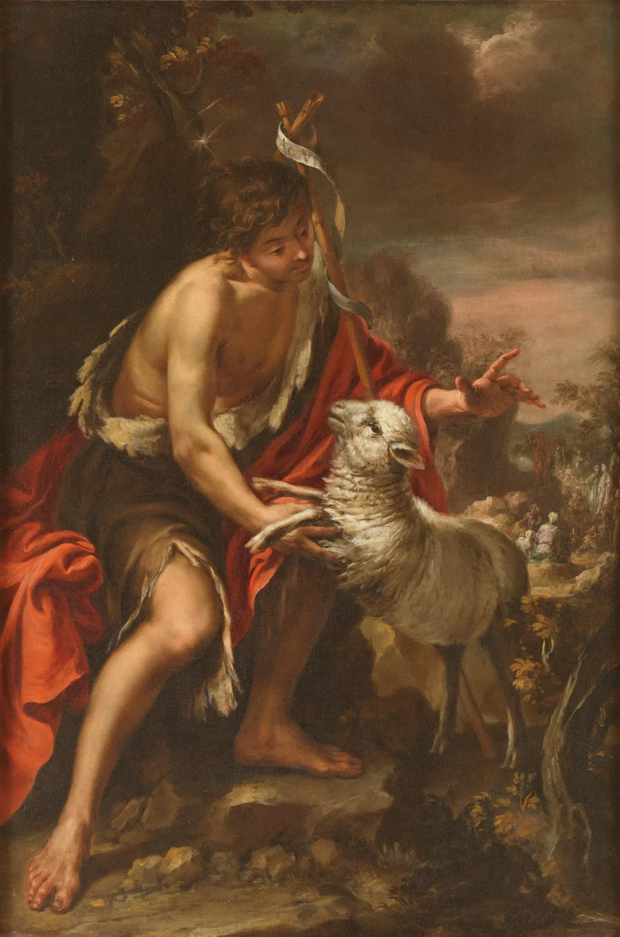 Święty Jan Chrzciciel - Juan de Valdés Leal