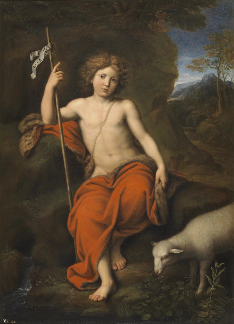 Święty Jan Chrzciciel - Pierre Mignard