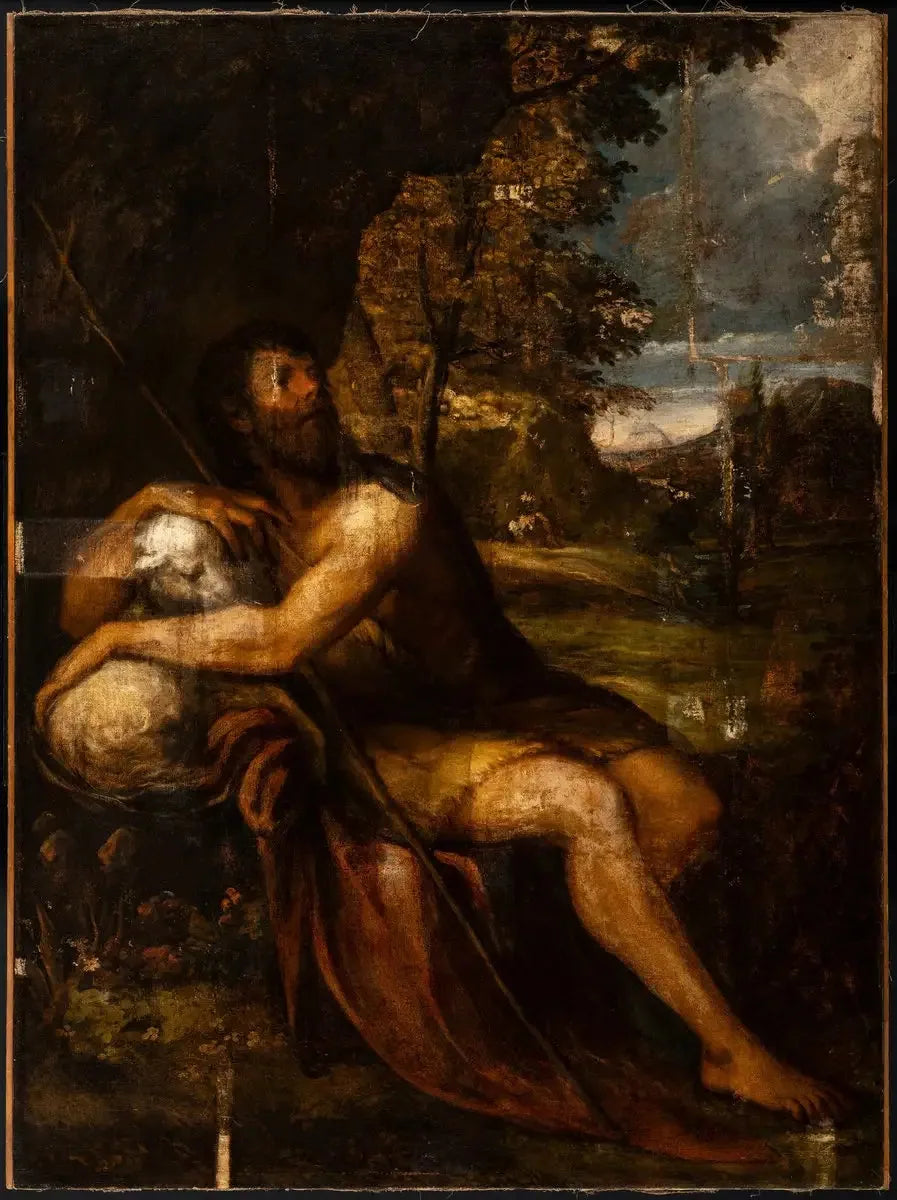 Święty Jan Chrzciciel - Tytian
