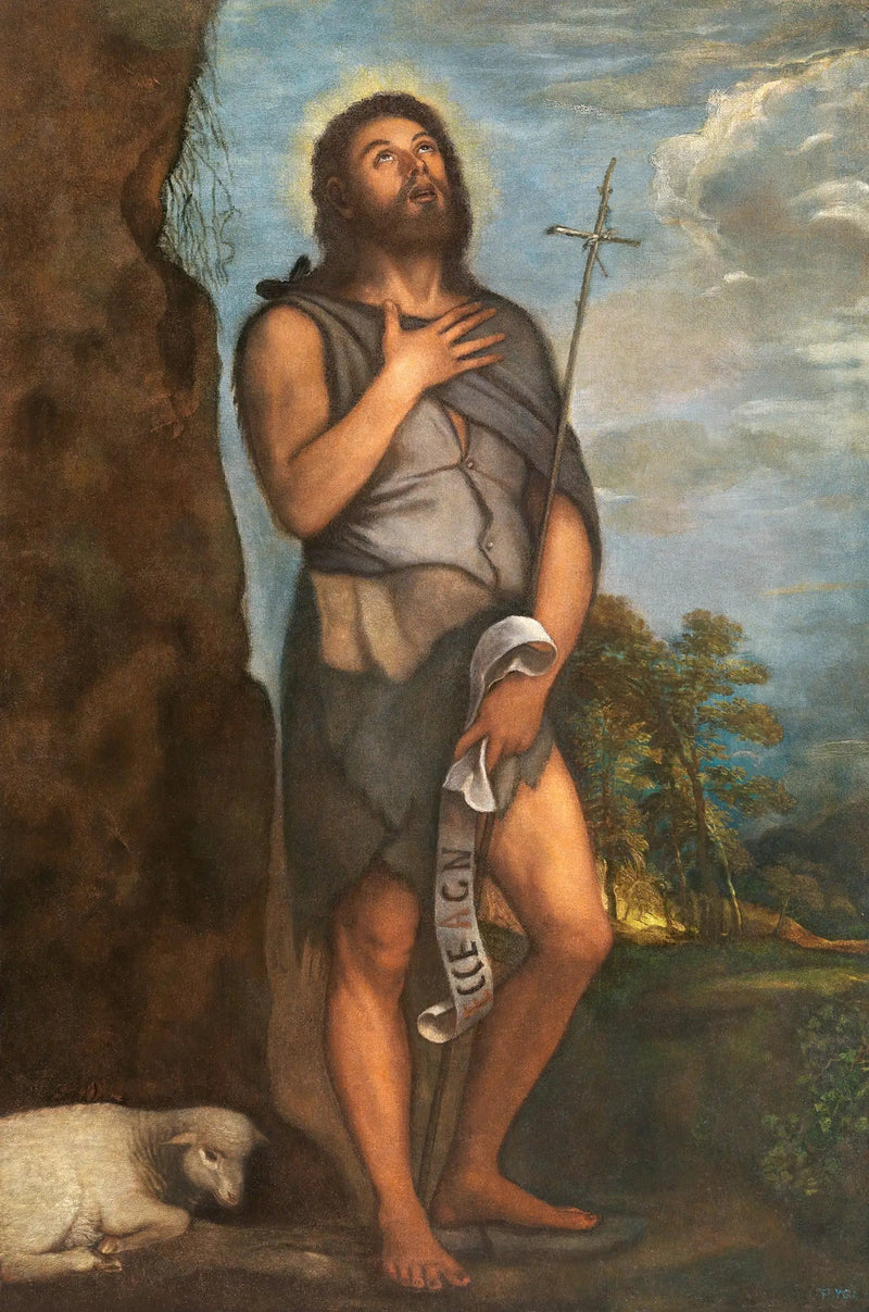 Święty Jan Chrzciciel - Tytian