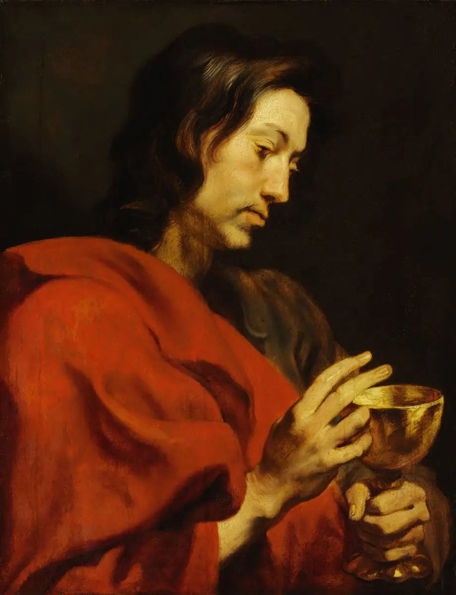 Święty Jan Ewangelista - Antoine van Dyck