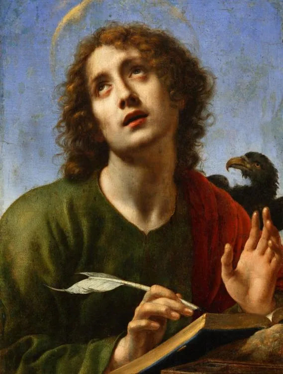 Święty Jan Ewangelista - Carlo Dolci