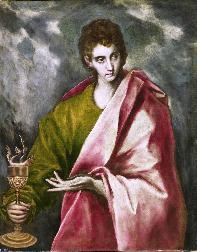 Święty Jan Ewangelista - El Greco