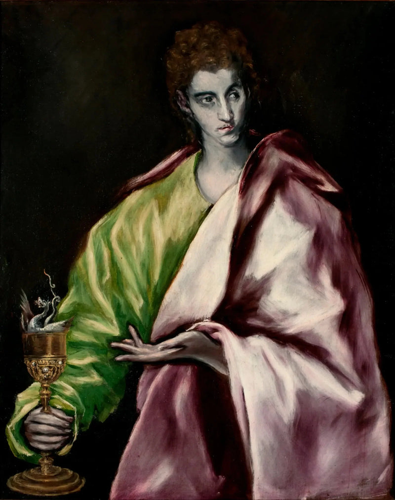 Święty Jan Ewangelista - El Greco