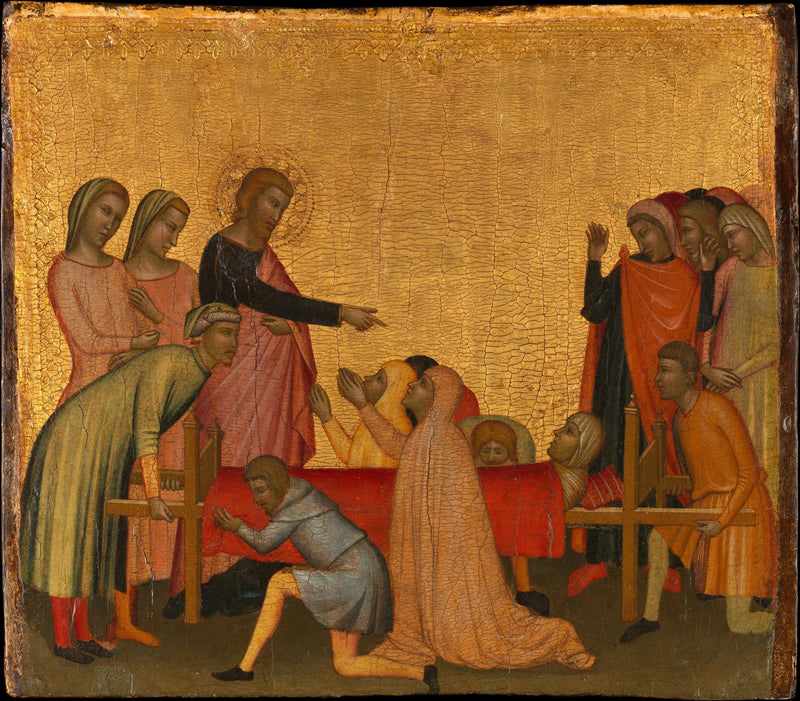 Święty Jan Ewangelista wskrzesza Satheusza - Francescuccio Ghissi