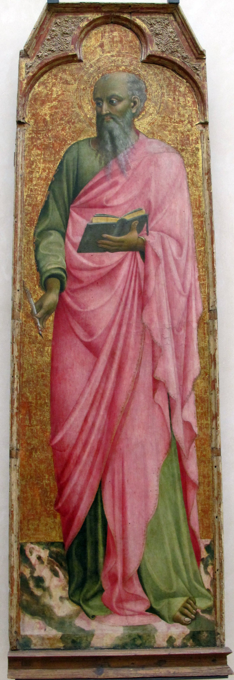 Święty Jan Ewangelista - Stefano di Giovanni (Sassetta)