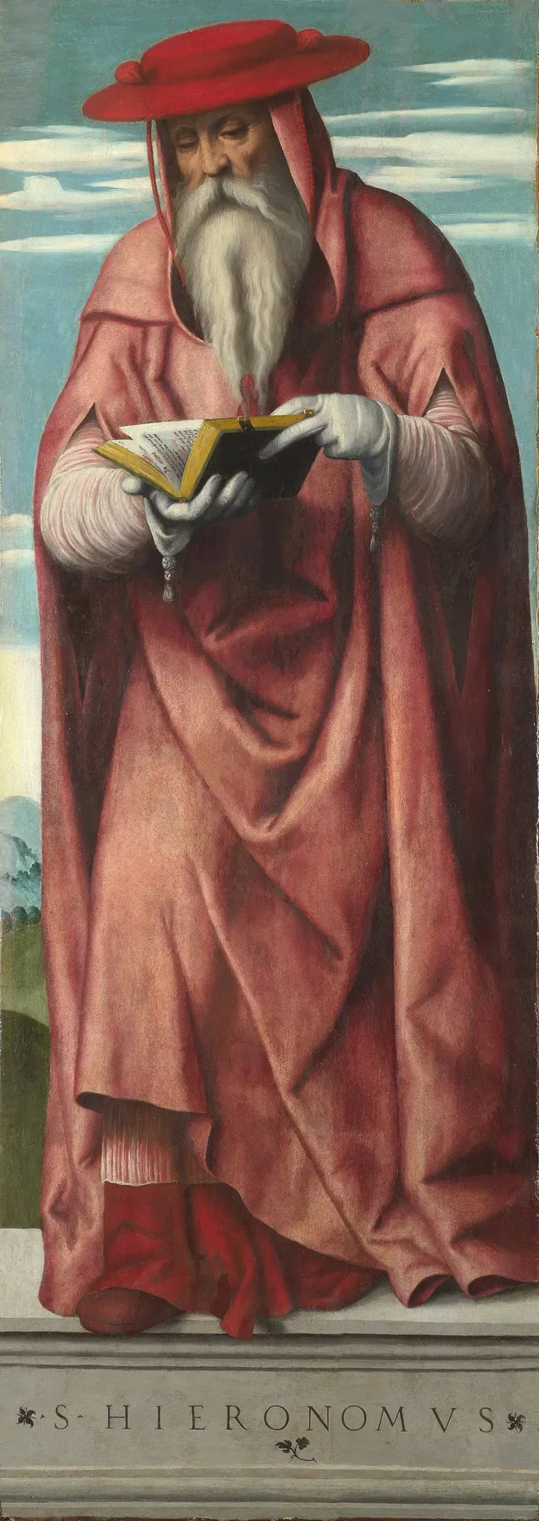 Święty Hieronim - Alessandro Bonvicino
