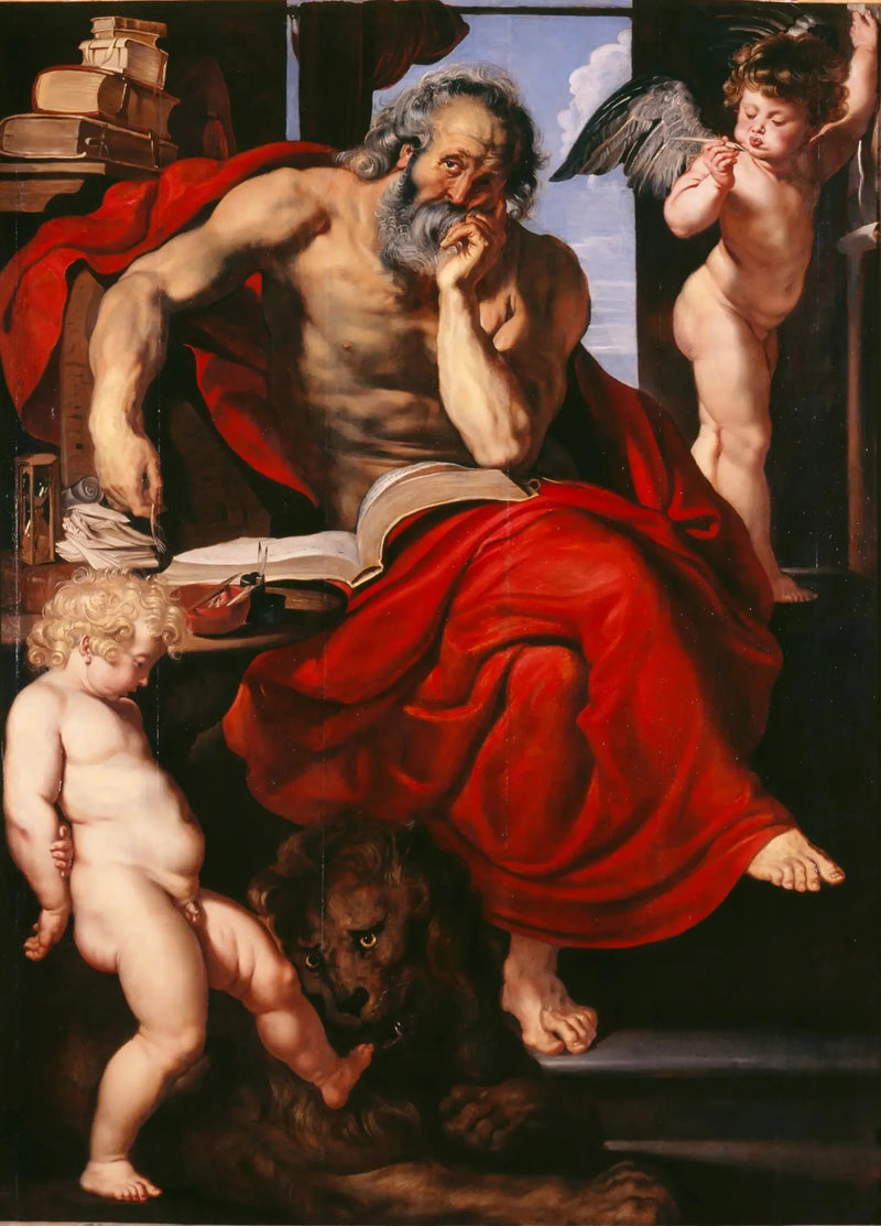 Święty Hieronim w swoim biurze - Peter Paul Rubens