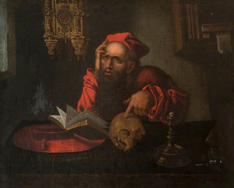 Święty Jerzy w swoim gabinecie pracy - Joos van Cleve