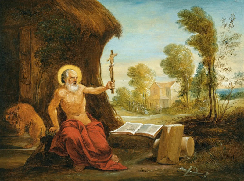 Święty Jerzy - David Teniers Młodszy