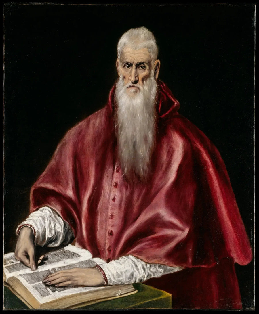 Święty Hieronim - El Greco