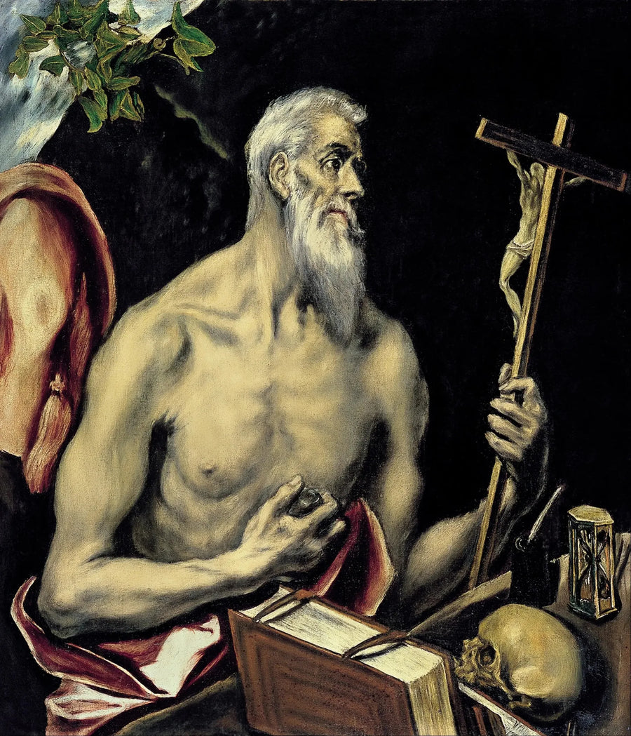 Święty Hieronim - El Greco