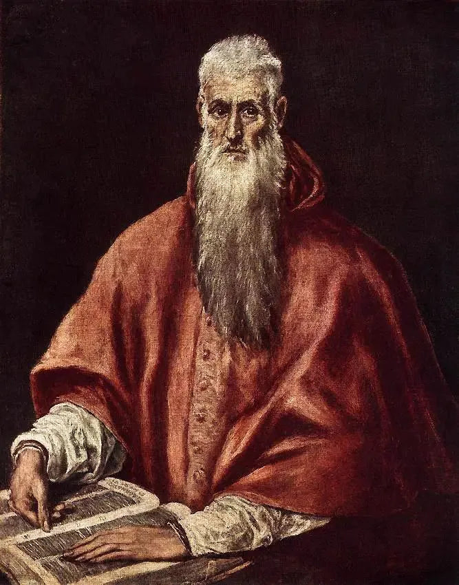 Święty Hieronim w kardynale - El Greco