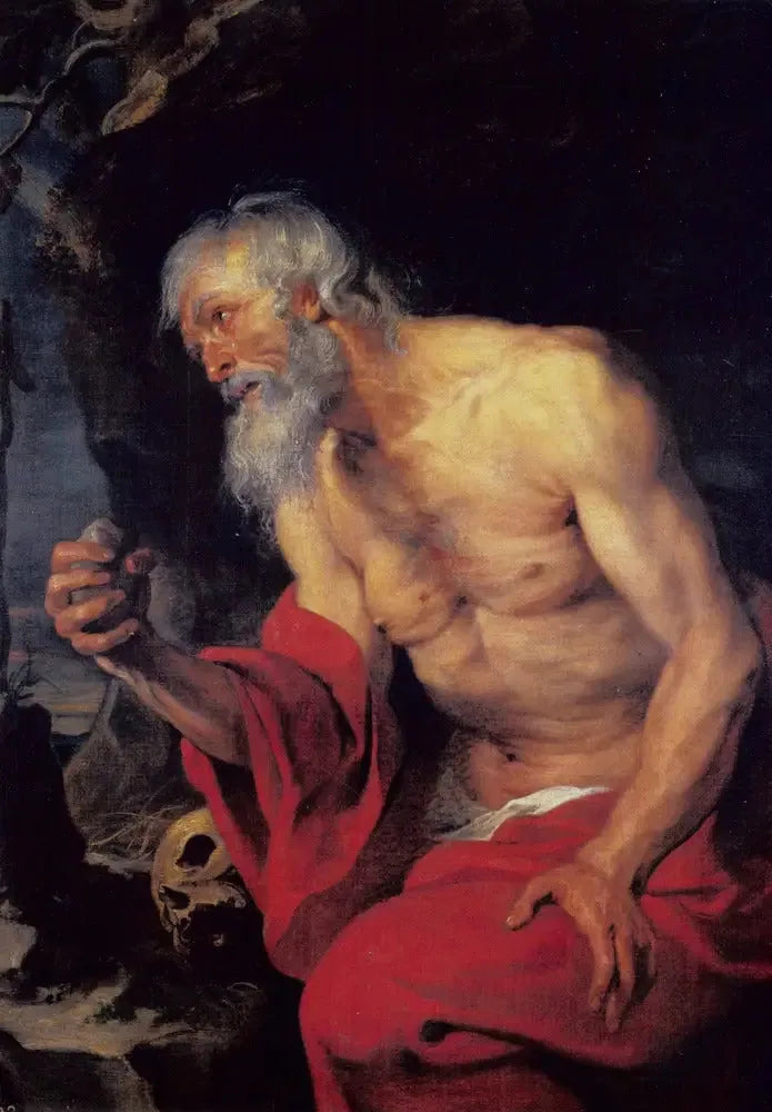 Święty Hieronim w pokucie - Antoine van Dyck