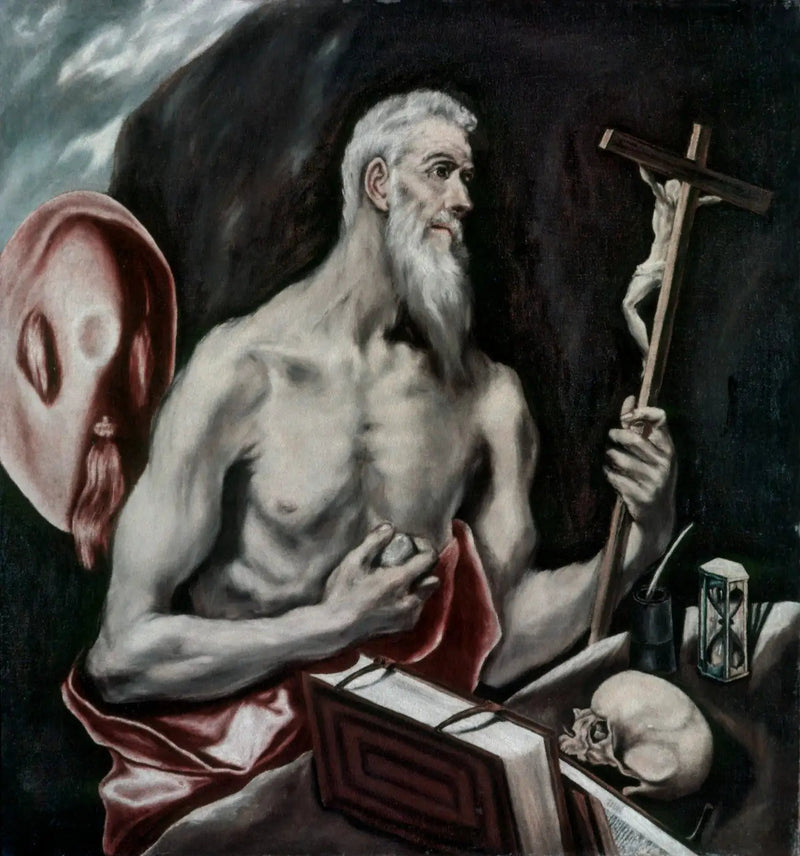 Święty Hieronim w pokucie - El Greco